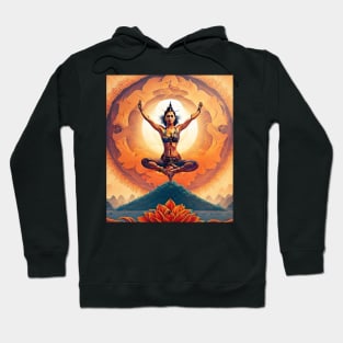 Yogic Serenity" Hoodie